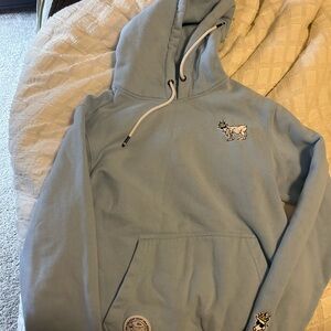 Light blue hoodie GOAT!
